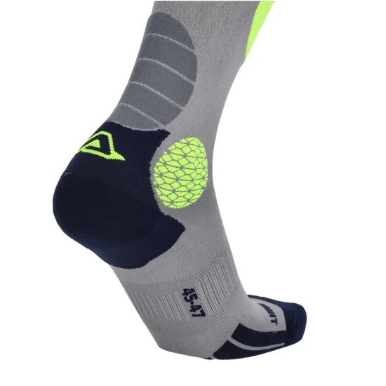 ACERBIS MX IMPACT SOCKS GREY YELLOW