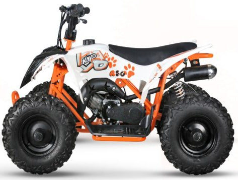 KAYO A50 ATV off-road vehicle with rugged tires and sporty design, suitable for outdoor adventures.