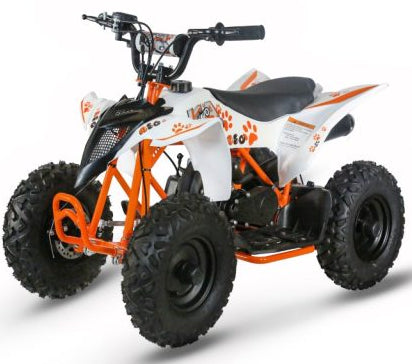 KAYO A50 ATV with rugged tires and sporty design, ready for off-road adventures.