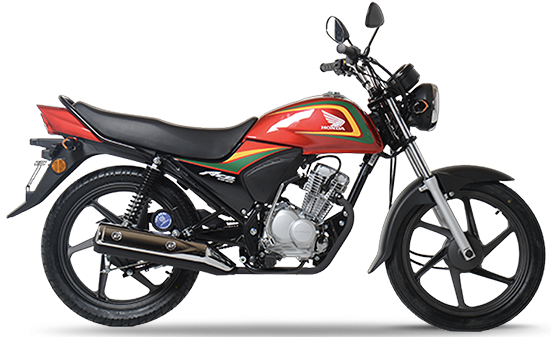 Honda ACE 125 motorcycle in various colors, showcasing the sleek design and vibrant options of the Honda ACE 125 model.