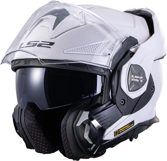 LS2 FF901 ADVANT X CARBON SOLID WHITE