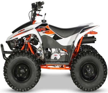 KAYO AY70 ATV with rugged tires and compact design, suitable for off-road adventures and outdoor fun.