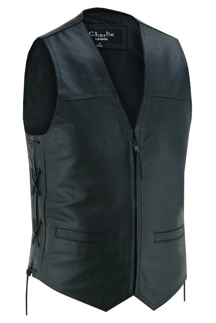 NEXO CHARLIE LEATHER WAISTCOAT