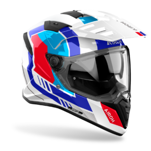 AIROH BANDIT HORN WHITE GLOSS