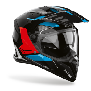 AIROH BANDIT TUNE BLUE/RED GLOSS