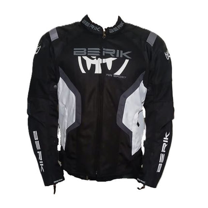 BERIK JACKET NYLON BLACK AND WHITE
