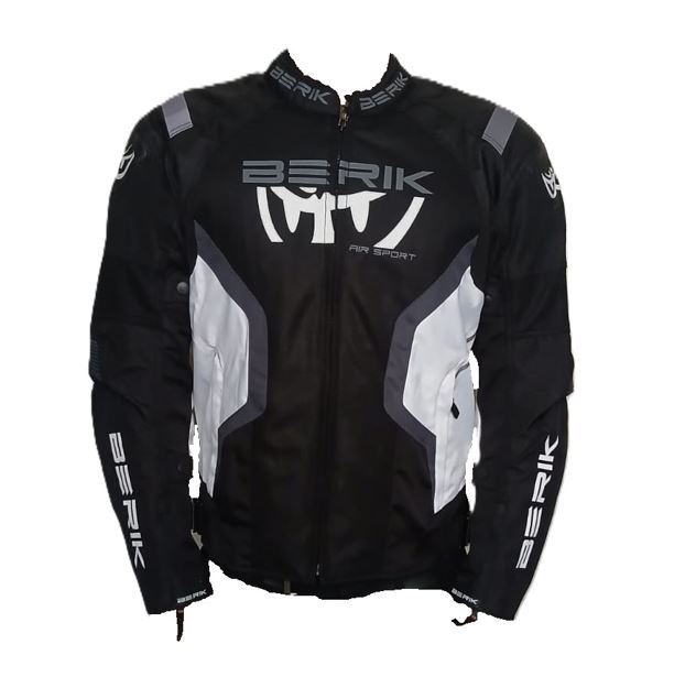 BERIK JACKET NYLON BLACK AND WHITE