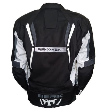 BERIK JACKET NYLON BLACK AND WHITE