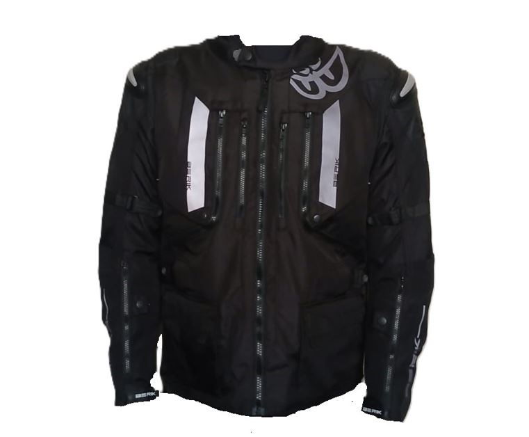 BERIK JACKET NYLON BLACK AND GREY