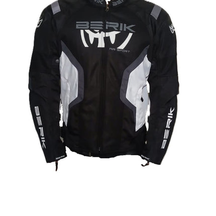 BERIK JACKET NYLON BLACK AND WHITE