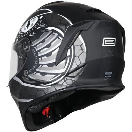 Origine Youth Dinamo Fighter Helmet - Matte Titanium/Black