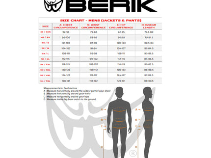Black and white BERIK Apex leather road jacket for men, featuring sleek design and durable leather construction.