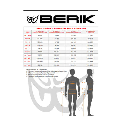 BERIK APEX LEATHER JACKET – BLACK/WHITE