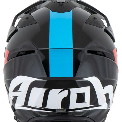 AIROH BANDIT TUNE BLUE/RED GLOSS