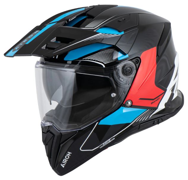 AIROH BANDIT TUNE BLUE/RED GLOSS