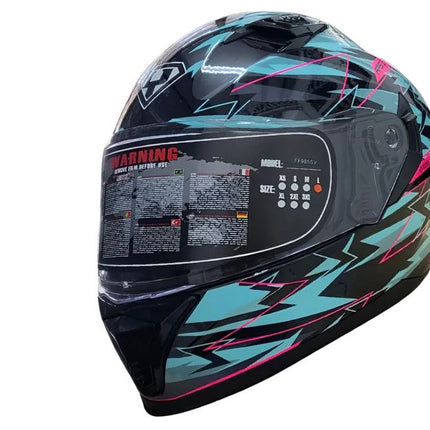 YOHE 985 AQUA/BLK/RD