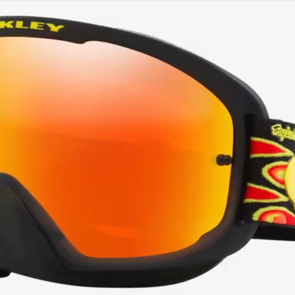 O-Frame Pro 2.0 MX Goggle- TLD BLK BUBBLES W/FIRE