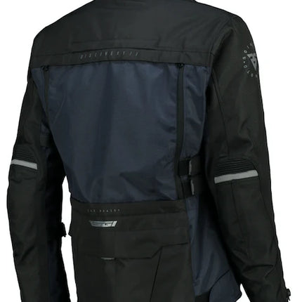 Discovery Admiral Navy Motorcycle Jacket