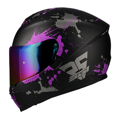 SGI ENCOUNTER VANDAL PURPLE - WITH IRIDIUM VISOR