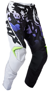 FOX 180 Morphic Youth MX Pants with durable fabric and adjustable waist for motocross riding.
