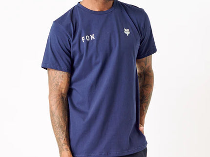 Wordmark Ss Tee Deep Cobalt