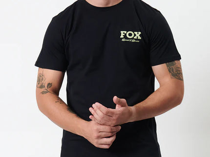 Fox Speed and Service Tee Black