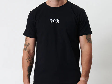 Fox Race Crew Ss Tee Black