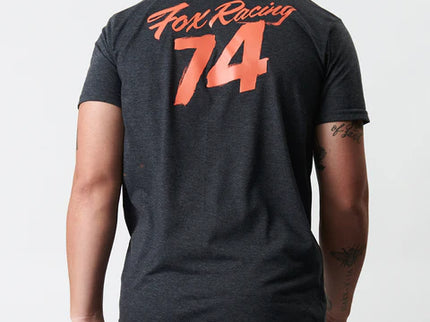 Fox Scripted Tee Heather Black