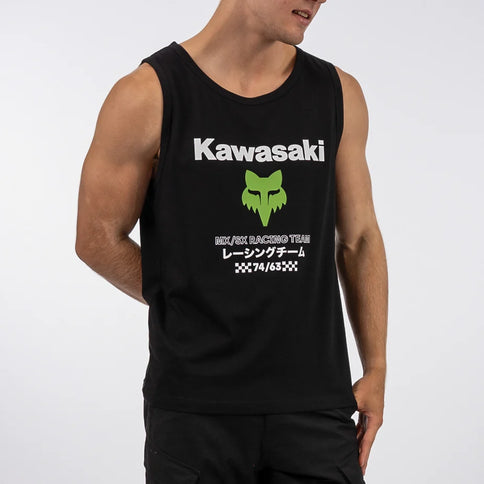 KAWASAKI FOX VEST - BLK