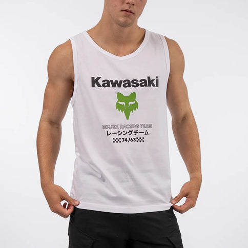 KAWASAKI FOX VEST - WHT