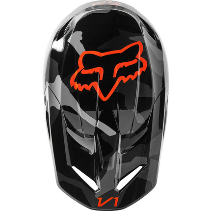 V1 BNKR YTH HELMET - GRY CAM