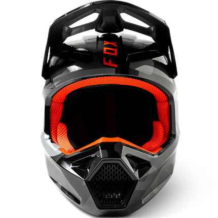 V1 BNKR YTH HELMET - GRY CAM