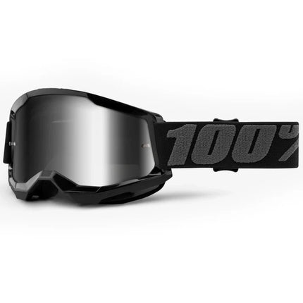 STRATA 2 Goggle - Black - Silver Mirror Lens