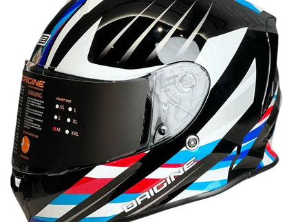 Origine Youth Dinamo Foolish road helmet in white and black with adjustable straps and aerodynamic design for safety and comfort