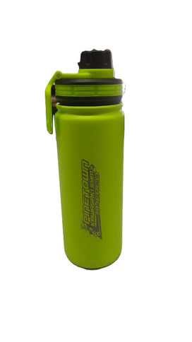 LIZZARD Lime Flask with a vibrant lime green color, featuring a sleek design and stainless steel construction.