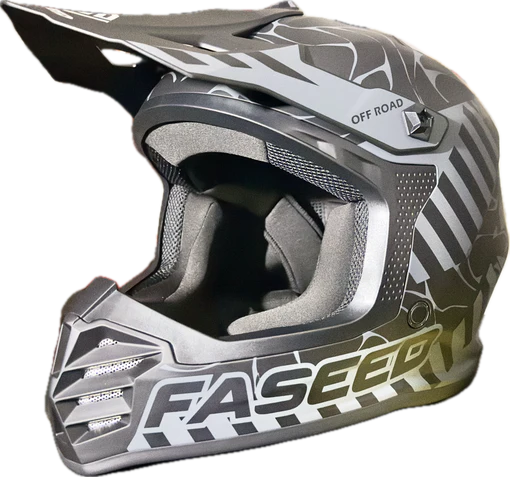 Faseed Youth FS-618 Alert Helmet - Black/Grey