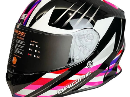 Pink and black Origine Youth Dinamo Foolish Road Helmet with adjustable straps and ventilation for safe cycling.
