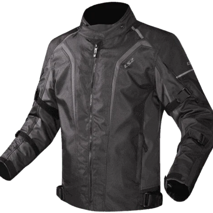 LS2 Mens Sepang Jacket - Black/Dark Grey