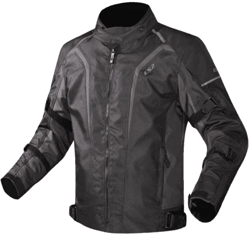 LS2 Mens Sepang Jacket - Black/Dark Grey
