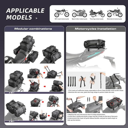 RHINOWALK WATERPROOF MODULE PACK - 8L