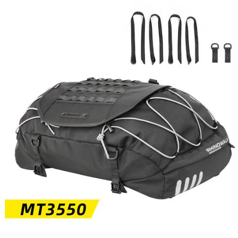 RHINOWALK MOTORCYCLE TAIL BAG - 35L-50L (EXPANDABLE)