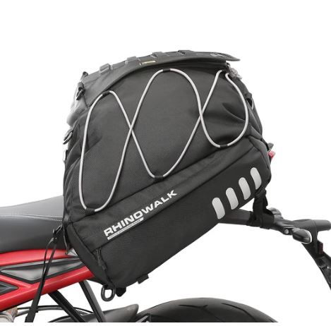 RHINOWALK MOTORCYCLE TAIL BAG - 35L-50L (EXPANDABLE)