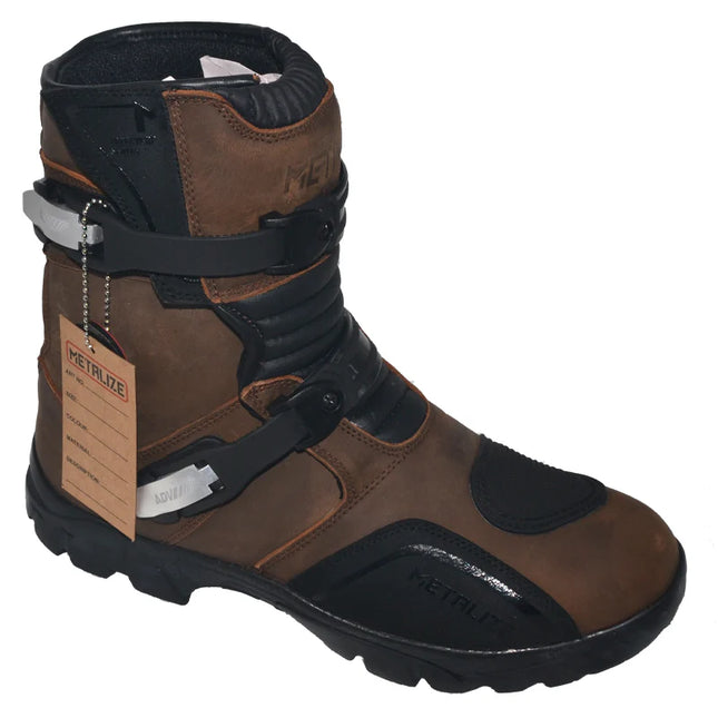 Metalize Explore Adventure Boots Brown