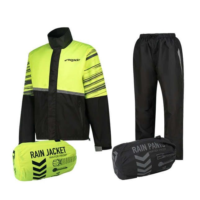 Nexo 2-Piece Motorcycle Rain Suit