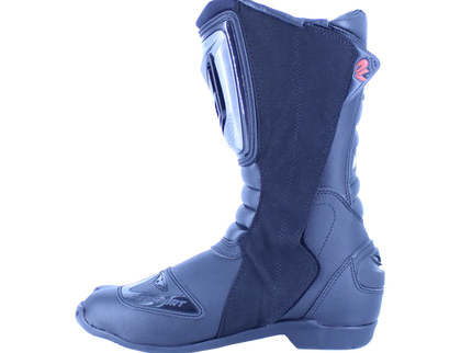 Black NEXO Sonic Road Boots with sleek design, featuring durable material and secure fit for cycling or outdoor activities.