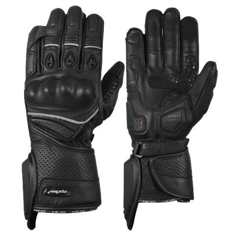 NEXO AM5561 Superbike MX gloves with reinforced palms and adjustable wrist straps, designed for motocross riding.