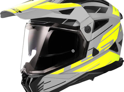 LS2 MX702 Pioneer II NAMIB MATT GRY/HI-VIS