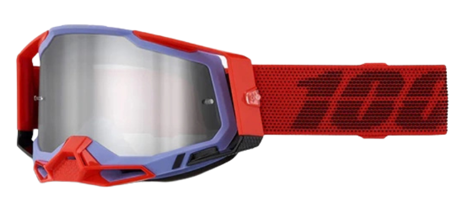 Racecraft2 Cleat Silver Mirror Goggle