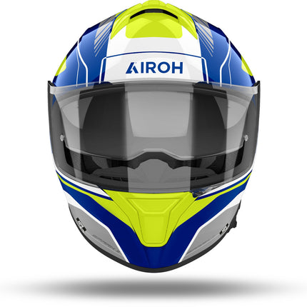 AIROH SPARK 2 CHRONO BLUE/YELLOW
