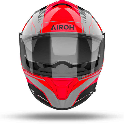 AIROH SPARK 2 CHRONO GREY/ORG GLOSS